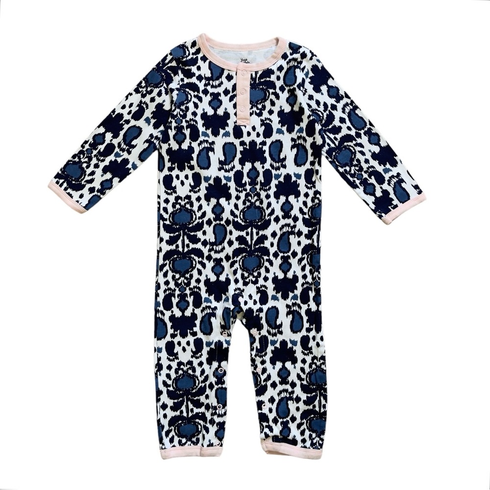 Yoga Sprout Baby Girl Cotton Coverall 24 Months